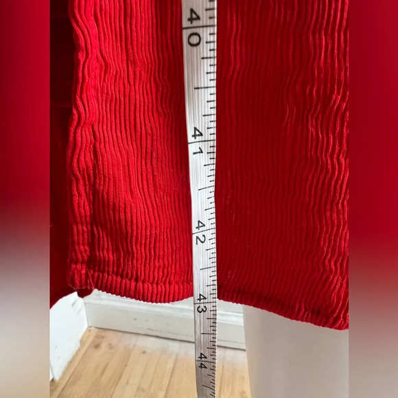 Elliatt Felice Asymmetric Halter Neck Sleeveless Dress Red Size XS  Ruffle - Picture 7 of 10